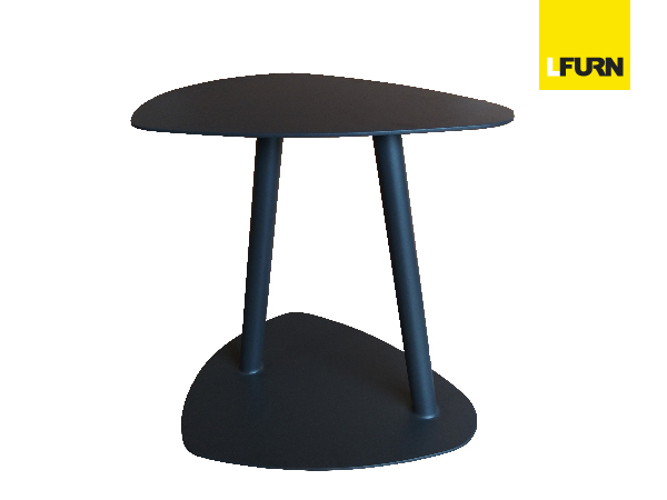ALUMINIUM ROUND END TABLE | โต๊ะข้างอลูมิเนียมทรงใบไม้