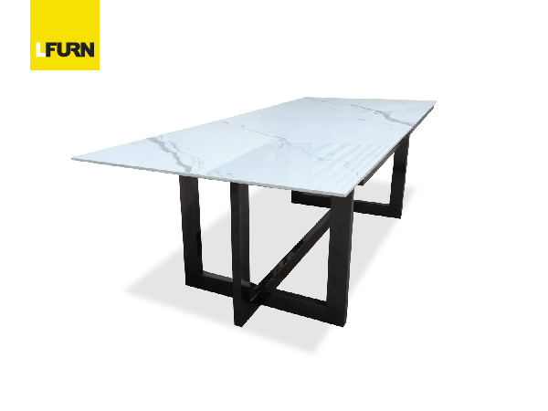 Aluminium Table with Stone Top
